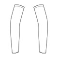 Arm protector rendering template