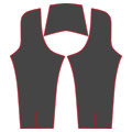 Cycling long pant official artwork template